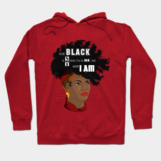 Afro Girl Blacklivematter Hoodie by Saint_Esprit